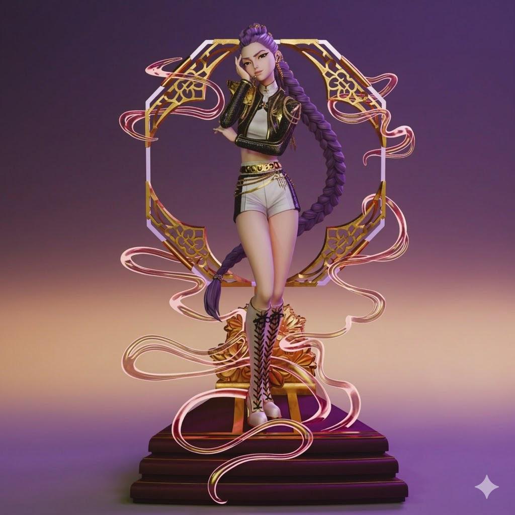 Print Pads Rumi Rumi Kpop 3D Print - Etsy