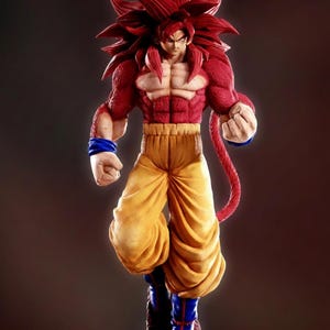 Super Saiyan 4 Goku - Etsy