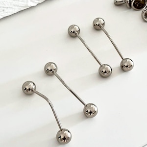 Solid Brass Modern Cabinet Pull: Unique Geometric Drawer Handle