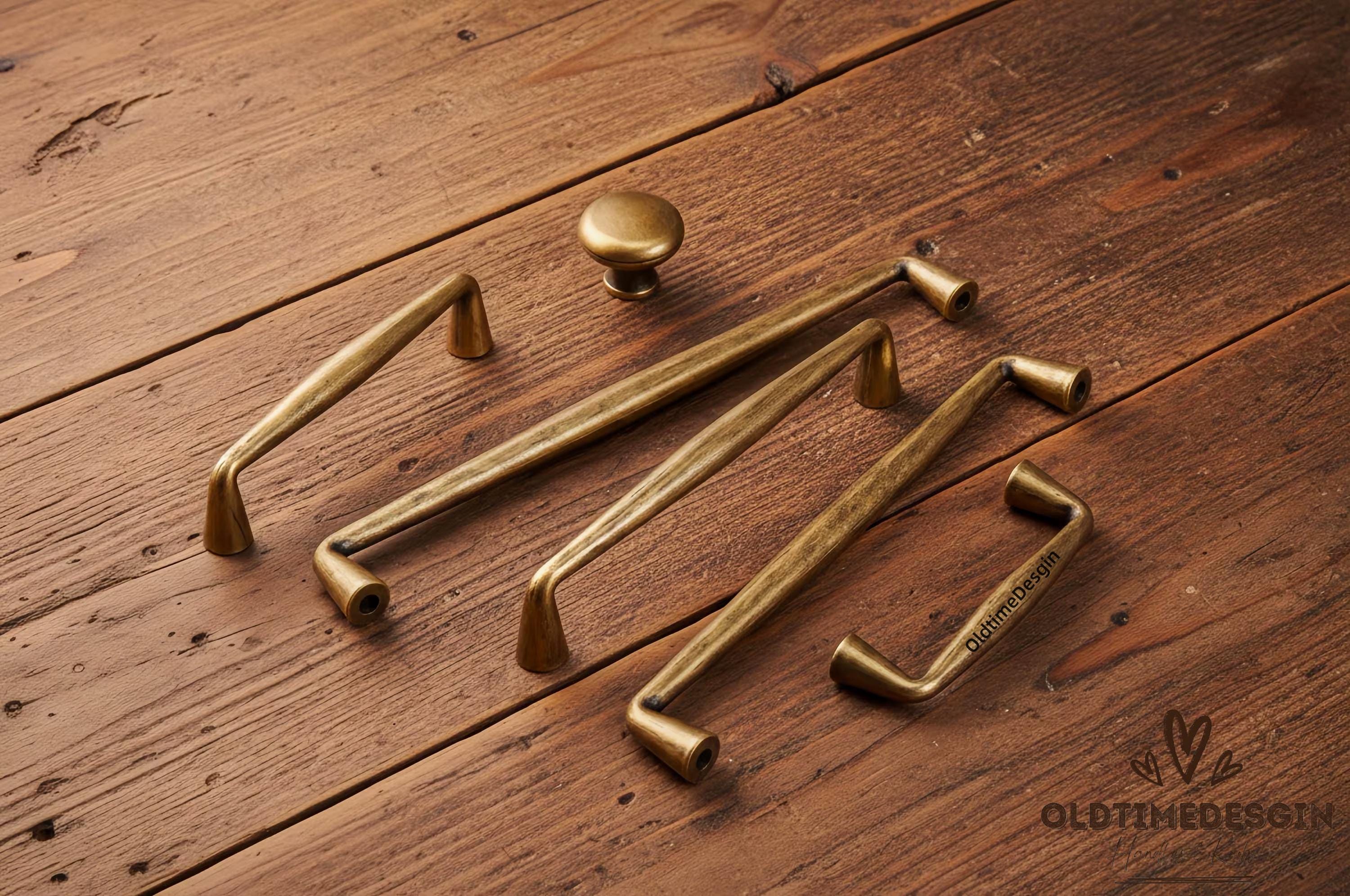 Antique Gold Pulls - Etsy