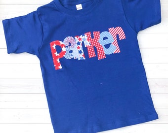 4th of July Personalized Name Shirt - You Choose Color and Sleeve Length