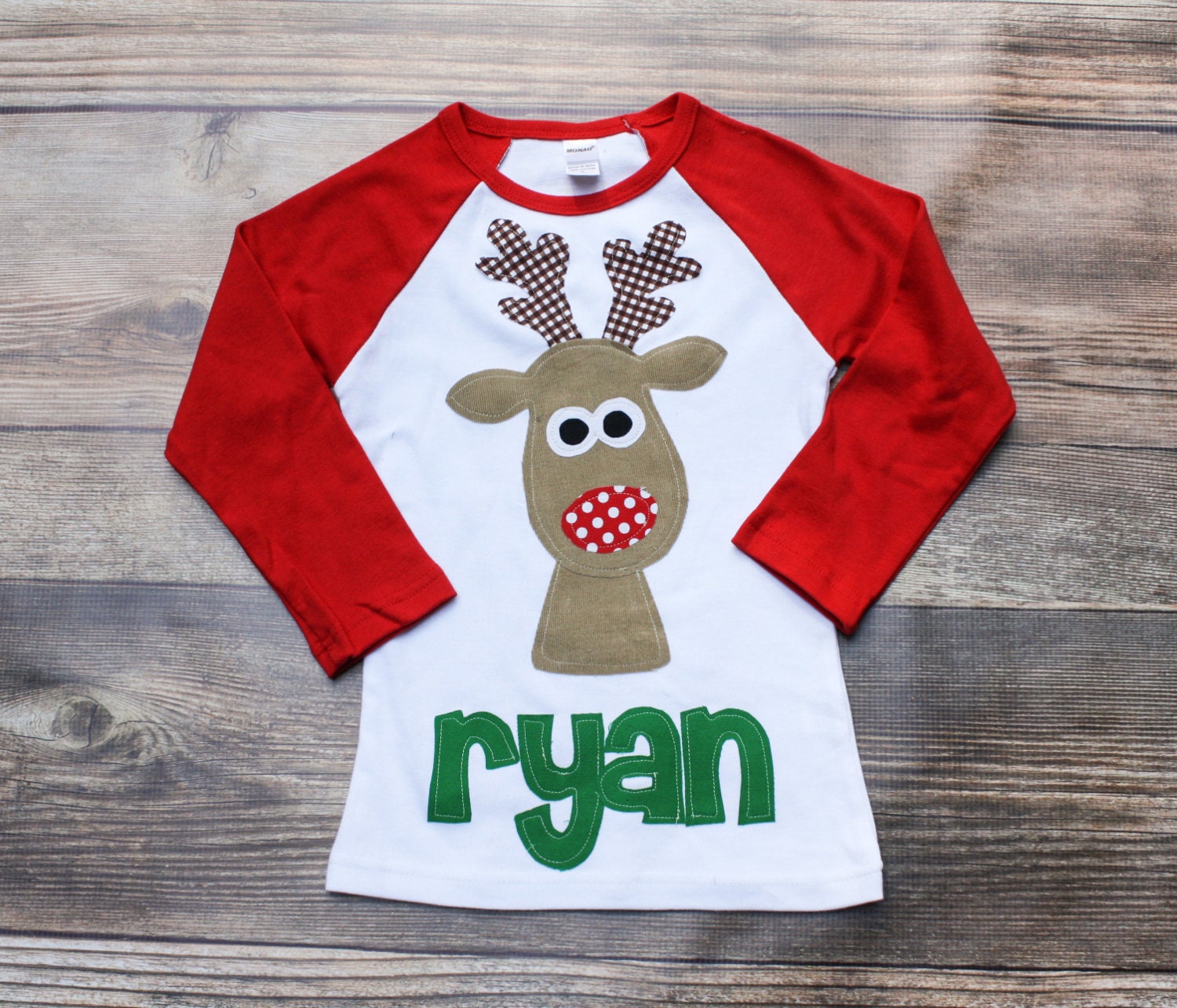 Boys reindeer shirt Clearance