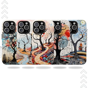Authentic Trees,Nature Inspired Art Phone Case for iPhone 16,15,14,13,12,11,XS Pro Max Plus|Samsung S25,S24,S23,S22,S21,S20,S10|Pixel 9,8,7