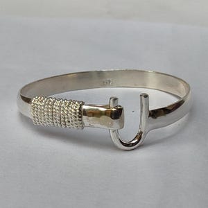 Handgemaakte Caribische haakarmband: verstelbare boho-armband 925 sterlingzilveren armband Verjaardagscadeau