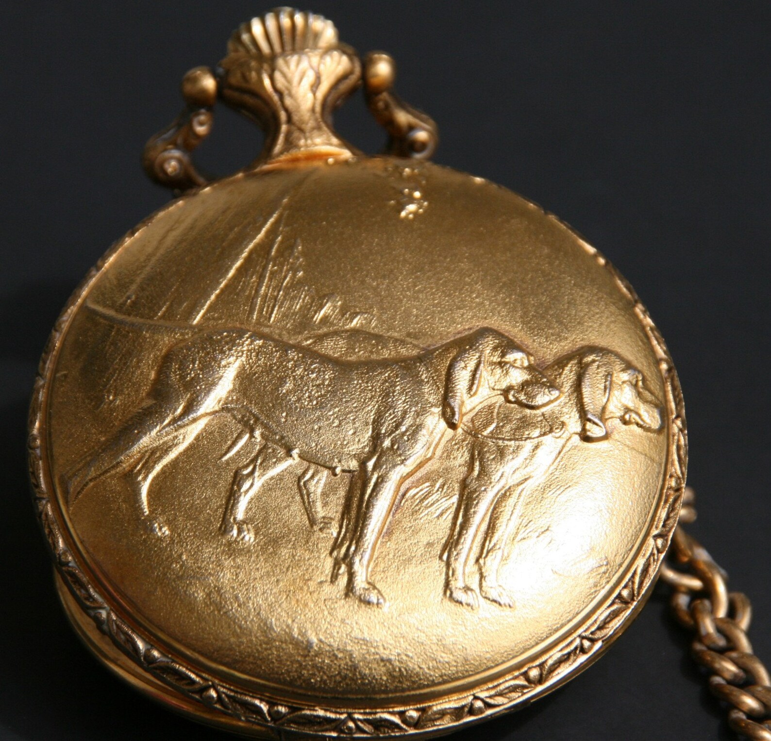 Vintage Majestime 17 Jewels Swiss Made Pocket Watch Hunting Etsy