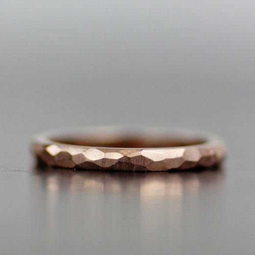 14K Gold Stacking Ring Stackable Wedding Band Wedding Bands Etsy