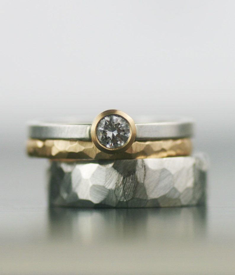 gold wedding band wedding ring set men/'s wedding ring faceted wedding band men/'s wedding band women/'s wedding band