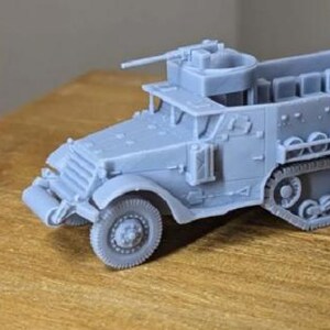 M5 MGMC Halftrack - WW2/WWII -- Bolt Action 28mm / 1:56 and Other Scales