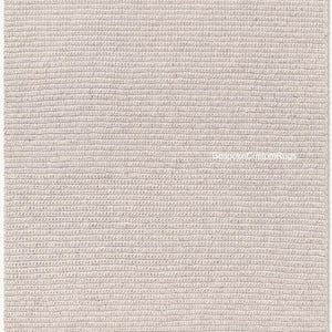 Handcrafted Chunky Knit Wool Rug: Soft Neutral Flatweave