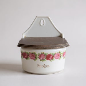Arabia Finland Salt Box - Etsy