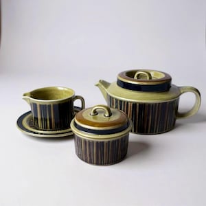 Arabia Finland Kosmos Tea Set
