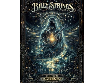 Billy Strings | 04/11/2026 | Savannah, GA | Concert Poster  | N2