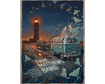 Dave Matthews Band | July 21, 2026 | Concert Poster