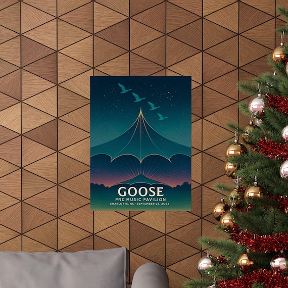 Goose Charlotte September 27, 2025 Concert Poster | PNC Music