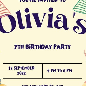 Birthday Party Cards