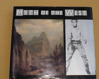 Books, Art & Photography, Myth of the West, Henry Art Gallery, Exhibitions, 1st Ed. Indians of America, Essays, ,Rizzoli, Hardcover, Jacket,