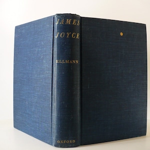 Biographies & Autobiographies, James Joyce by Richard Ellmann, Oxford University,1959, C.R. 1959, 2nd Print 1959, Blue Ciloth, 842 Pgs, Good