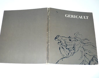 Art & Photography Books, Theodore Gericault, Softcvr 1971 Artist Painting, Exhibition L.A. Museum, Exhibition Catalog, Books Movies Music,''