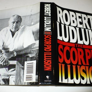 Ludlum, Robert, The Scorpio Illusion, First Edition, Spies, Terrorists1993,  Books, Literature Fiction, Mystery Thriller,  Spies, Hardcover.