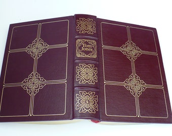 The History of Tom Jones, by Henry Fielding, Easton Press, 1st Edition, 1st Print,, Collector's Edition, Leather, Illustrations, Gold Edges,