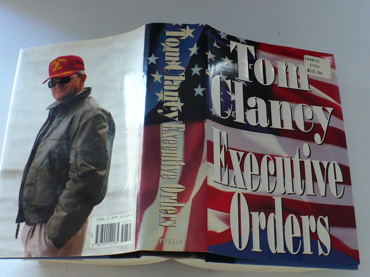 Tom Clancy, Executive Orders, First Edition, Full Number Line, 1996 ...