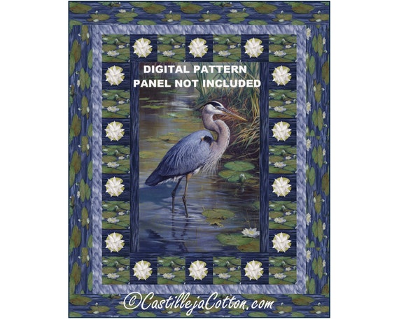 heron quilt pattern