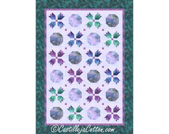 Thistle Wishes Quilt ePattern, 5545-2e, digital pattern, lap panel Quilt Pattern,  Hoffman CA Fabric Dandelion Wishes Thistle