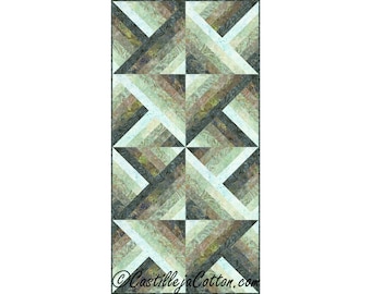 Six Pack Chevron Quilt ePattern, 4459-5e, digital pattern, lap quilt, fat quarter friendly, Strip Lap Quilt pattern