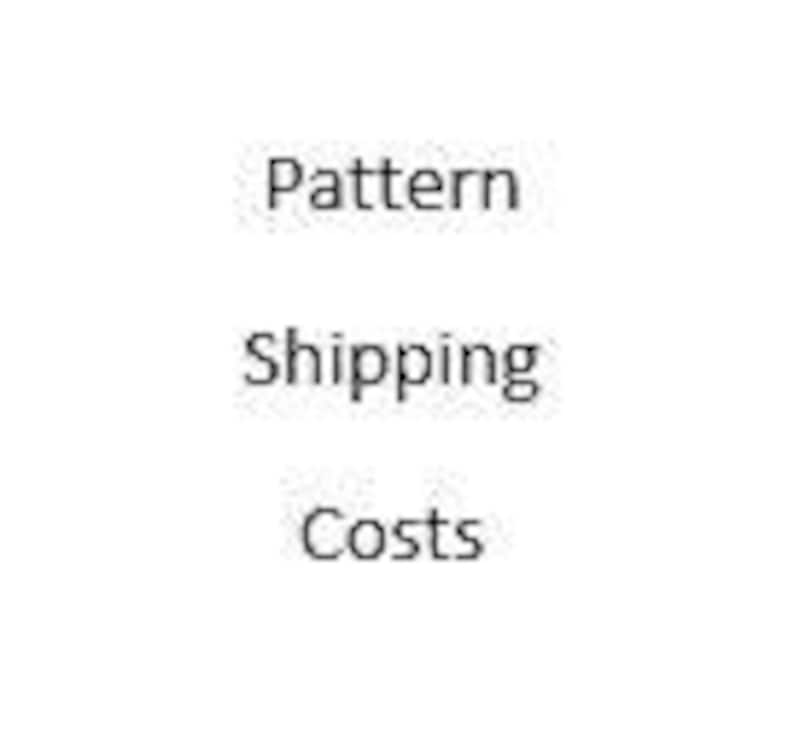 Pattern Shipping Costs Etsy Canada