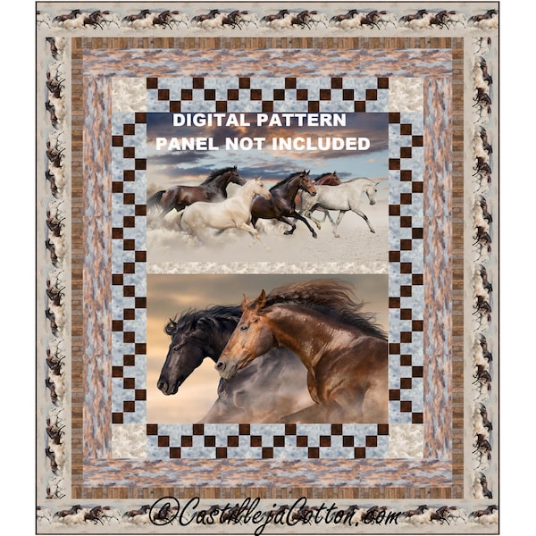 Horse Racing Fabric Etsy UK