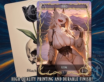 Bird (1/1 Flying) White MTG Token