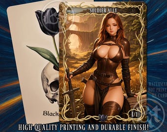 Soldier Ally (1/1) White MTG Token
