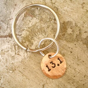 26.2 Marathon Key Chain – Die Cast Blue Keyring For Runners, Finishers & Training Motivation - View #7