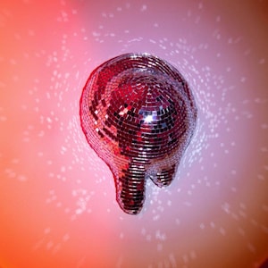 Melting disco ball