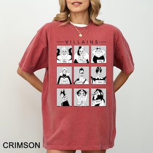 Villains Heat Press Transfer, Disney Villains DTF Transfer, Ready to Press High Quality Direct to Film Prints image 8