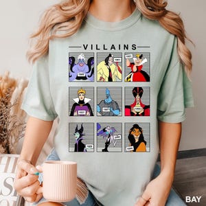 Villains Heat Press Transfer, Disney Villains DTF Transfer, Ready to Press High Quality Direct to Film Prints image 4