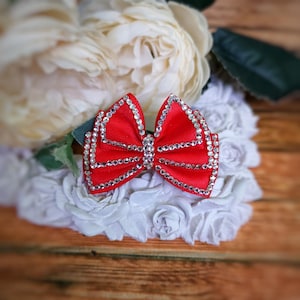 &quot;Crystal Dew vintage Hundeschleifen &quot;&quot;Yorkie Schleife&quot;&quot;&quot;