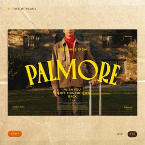 Palmore - Vintage Rounded Serif