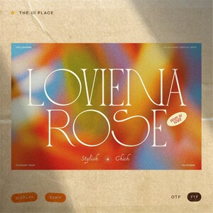 Loviena Rose – Stylish Serif