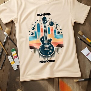 Vintage-Inspired Music T-Shirt for Old Souls, Unisex Graphic Tee, Music Lover Gift, Retro Style, Comfort colors tshirt