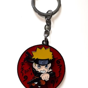 Naruto Spinning Keychain: Anime Ninja Gift