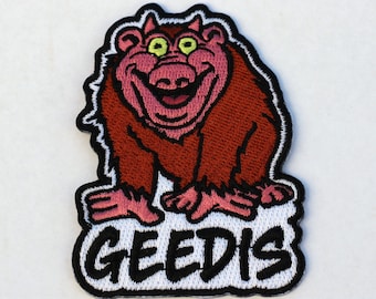 GEEDIS and The Land Of Ta embroidered iron-on patch cool gift Collectible internet mystery