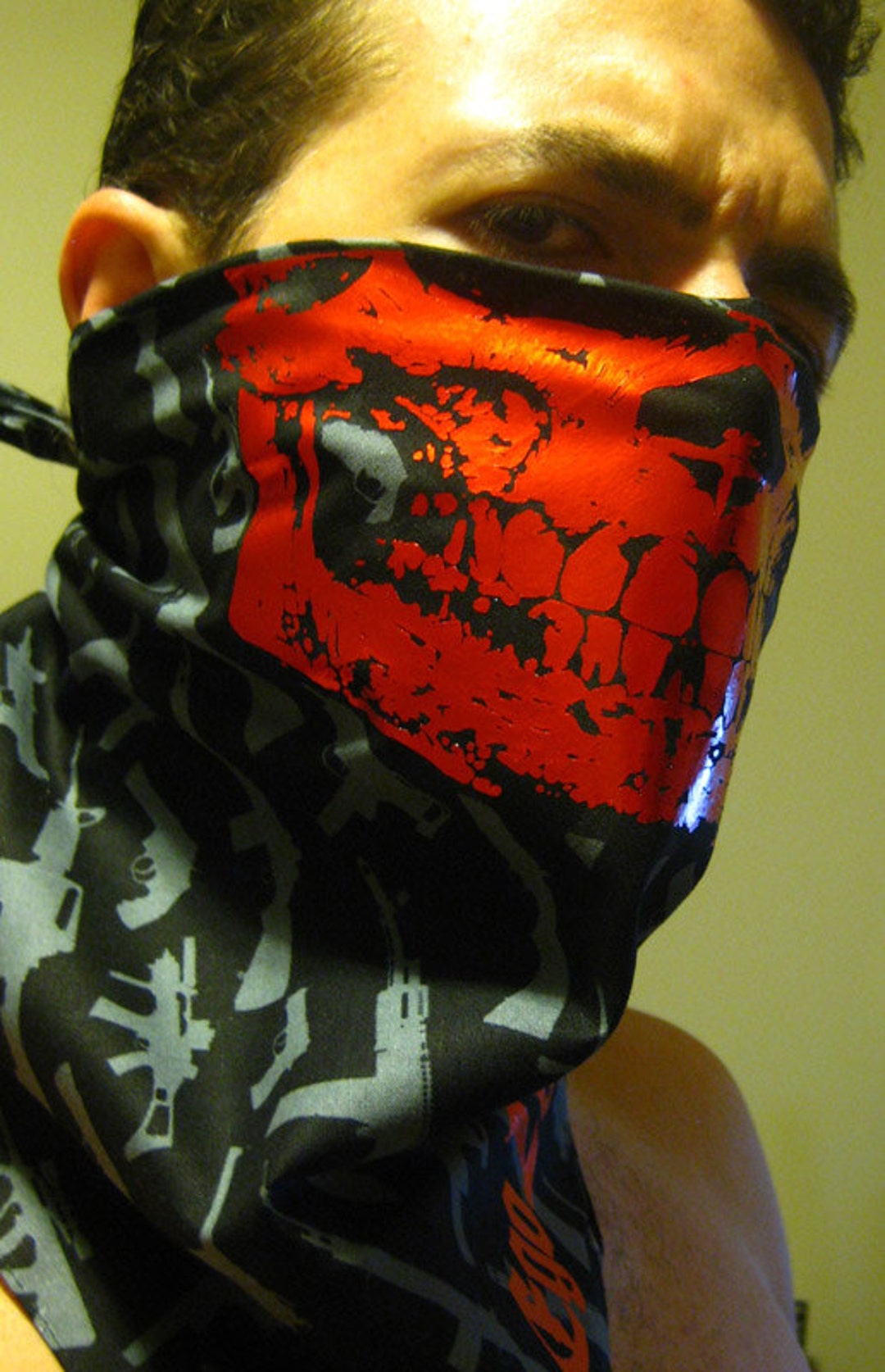 Lot 8 Bandanas Multifonctions - Cache-Cou, Masque, Bandeau, Cagoule Respirant Pour Sport, Airsoft, Moto, Randonnée