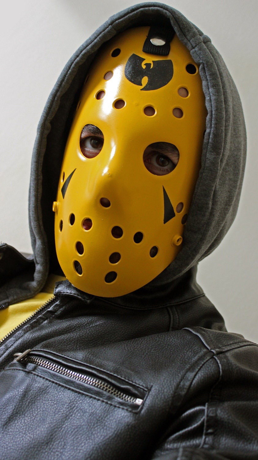 Custom Jason Vorhees Mask Wu-tang Black N Gold -  Denmark