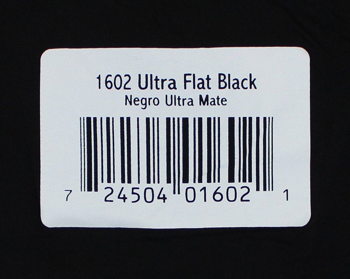 Ultra Flat Black Krylon Old School Spray Paint EGOLOGICS Etsy