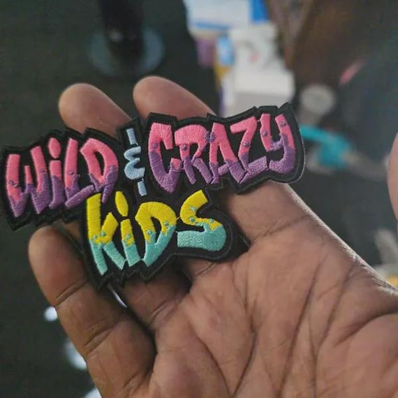 Wild & Crazy Kids Embroidered Patch: 90s Nickelodeon TV Show