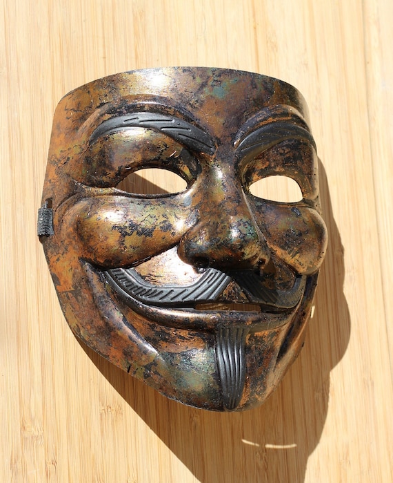 DARK DECAY VERDIGRIS Metallic Guy Fawkes Metallic V for Vendetta