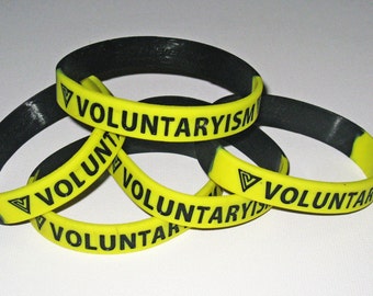 Voluntaryism Bracelets for Voluntary peaceful people