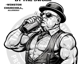 History Is Written by the Swole Vinyl Sticker