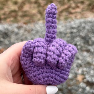 Middle Finger Plush